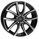 Cerchi in lega Autec Vidron 7.0x17 Black Polished