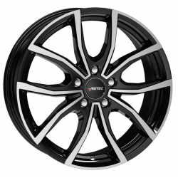 Cerchi in lega Autec Vidron 7.5x19 Black Polished