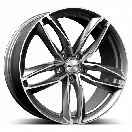 Cerchi in lega Gmp Atom 8.0x18 Anthracite Diamond