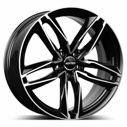 Cerchi in lega Gmp Atom 8.0x18 Black Diamond