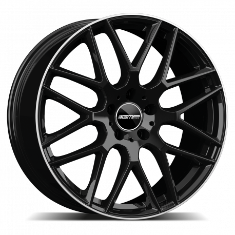 Cerchi in lega Gmp Berghem 8.0x19 Black Diamond Lip