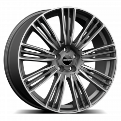 Cerchi in lega Gmp Coventry 9.5x21 Matt Anthracite Diamond