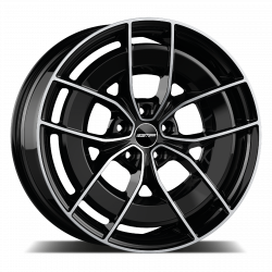 Cerchi in lega Gmp Energia 9.0x22 Black Diamond
