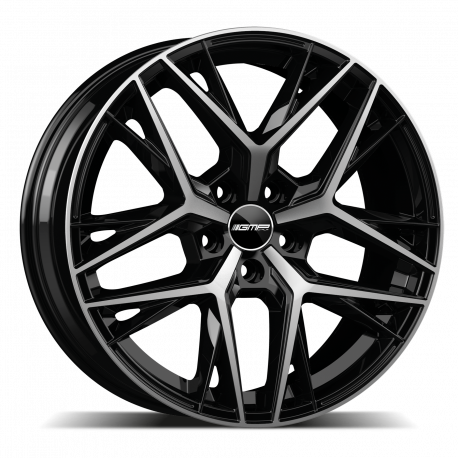 Cerchi in lega Gmp Lunica 7.5x18 Black Diamond