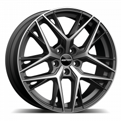 Cerchi in lega Gmp Lunica 9.5x20 Matt Anthracite Diamond