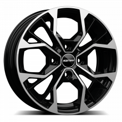 Cerchi in lega Gmp Matisse 5.5x15 Black Diamond