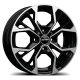 Cerchi in lega Gmp Matisse 6.0x15 Black Diamond