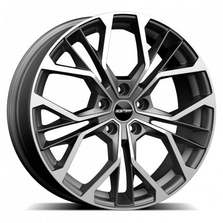 Cerchi in lega Gmp Matisse 6.5x16 Matt Anthracite Diamond