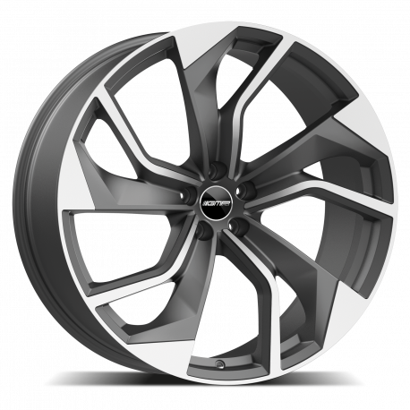 Cerchi in lega Gmp Rebel 9.0x22 Matt Anthracite Diamond