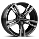 Cerchi in lega Gmp Reven 7.5x17 Black Diamond