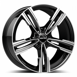 Cerchi in lega Gmp Reven 7.5x17 Black Diamond