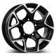 Cerchi in lega Gmp Sj15 5.5x15 Black Diamond