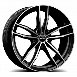 Cerchi in lega Gmp Swan 9.0x19 Black Diamond