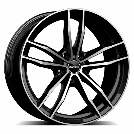 Cerchi in lega Gmp Swan 9.5x20 Black Diamond