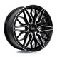 Cerchi in lega Bola B32 8.0x18 Gloss Black Polished Face