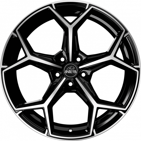 Cerchi in lega Antera A101 8.5x20 Piano Black Diamond