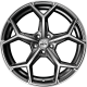 Cerchi in lega Antera A101 10.5x22 Moon Grey Diamond