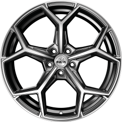 Cerchi in lega Antera A101 8.5x20 Moon Grey Diamond