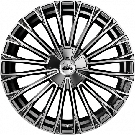 Cerchi in lega Antera A103 10.0x23 Moon Grey Diamond