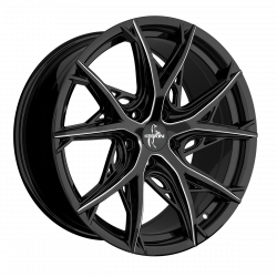 Cerchi in lega Keskin Kt24c 8.5x19 Black Secret Diamond