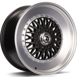 Cerchi in lega Seventy9 Sv-F 7.0x16 DMBLP - Matt Black Front Polished Lip Polished