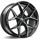 Cerchi in lega Seventy9 Scf-B 8.5x19 BFP - Black Front Polished