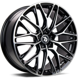 Cerchi in lega Seventy9 Sv-P 8.5x19 BFP - Black Front Polished