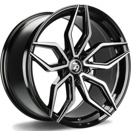 Cerchi in lega Seventy9 Scf-D 10.5x20 BFP - Black Front Polished