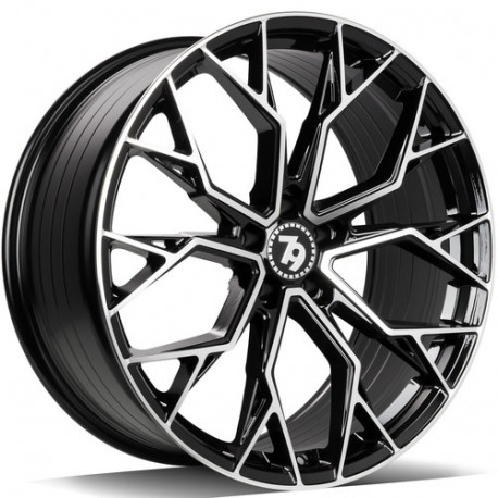 Cerchi in lega Seventy9 Scf-H 9.0x20 BFP - Black Front Polished