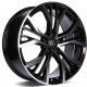 Cerchi in lega Carbonado Power 7.5x17 BFP - Black Front Polished