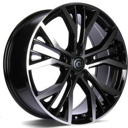 Cerchi in lega Carbonado Power 7.5x17 BFP - Black Front Polished