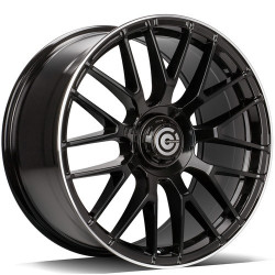 Cerchi in lega Carbonado Dark 8.5x19 BGLP - Black Glossy Lip Polished