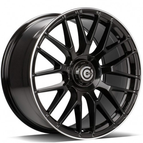 Cerchi in lega Carbonado Dark 8.5x19 BGLP - Black Glossy Lip Polished