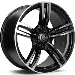 Cerchi in lega Carbonado Diamond 8.0x17 MBFP - Matt Black Front Polished