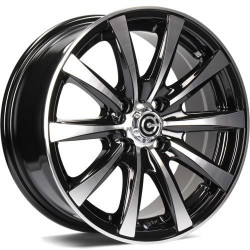 Cerchi in lega Carbonado Raven 6.0x14 BFP - Black Front Polished