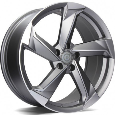 Cerchi in lega Carbonado Twist 8.0x18 MAFP - Matt Anthracite Front Polished