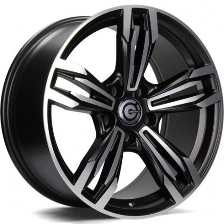 Cerchi in lega Carbonado Dynamite 8.0x17 MBFP - Matt Black Front Polished