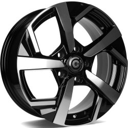 Cerchi in lega Carbonado Quincy 6.5x16 BFP - Black Front Polished