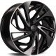 Cerchi in lega Carbonado Atlantic 7.5x19 BFP - Black Front Polished