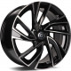 Cerchi in lega Carbonado Monaco 7.5x17 BFP - Black Front Polished