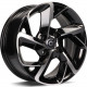 Cerchi in lega Carbonado Nantes 6.5x15 BFP - Black Front Polished