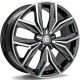 Cerchi in lega Carbonado Disco 8.0x19 BFP - Black Front Polished