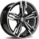 Cerchi in lega Carbonado Dynamite 8.5x19 BFP - Black Front Polished