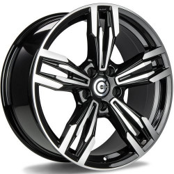 Cerchi in lega Carbonado Dynamite 9.5x19 BFP - Black Front Polished