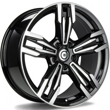 Cerchi in lega Carbonado Dynamite 9.5x19 BFP - Black Front Polished