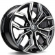 Cerchi in lega Carbonado Price 6.5x16 BFP - Black Front Polished
