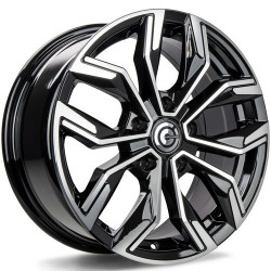 Cerchi in lega Carbonado Price 6.5x16 BFP - Black Front Polished