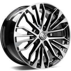 Cerchi in lega Carbonado Reptile 8.0x18 BFP - Black Front Polished