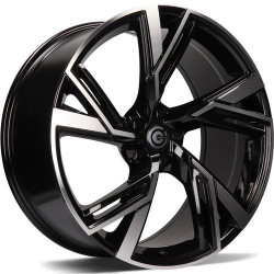 Cerchi in lega Carbonado Rich 8.0x18 BFP - Black Front Polished