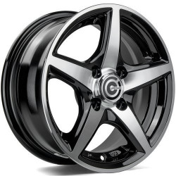 Cerchi in lega Carbonado Crow 5.5x13 BFP - Black Front Polished